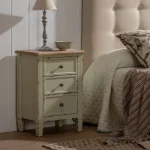 IXIA Mesillas De Noche^Mesita De Noche Beige Madera 45 X 35 X 65 Cm