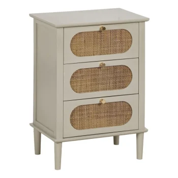 IXIA Mesillas De Noche^MESITA GRIS CLARO DM 45 X 30 X 63,50 CM