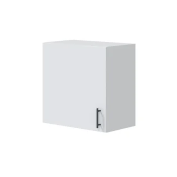 FORES Mueble Auxiliar Cocina^Modulo De Cocina Alto 60 Cm Kira Blanco Brillo 1 Puerta 60 X 59 X 34 Cm