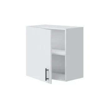 FORES Mueble Auxiliar Cocina^Modulo De Cocina Alto 60 Cm Kira Blanco Brillo 1 Puerta 60 X 59 X 34 Cm