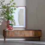 IXIA Muebles De Salón^Mueble De Televisión Apricot En Madera De Mango Natural 175 X 50 X 35 Cm