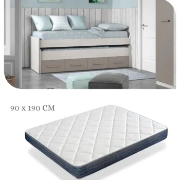Fanmuebles Dormitorios Juveniles Completos^Oferta Cama Nido Ares Con Somieres Y Colchón