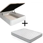 Fanmuebles Pack Canapé Y Colchón Ofertas^Pack Canapé Y Colchón 135 X 190 Cm Madrid Económico