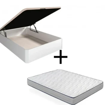 Fanmuebles Pack Canapé Y Colchón Ofertas^Pack Canapé Y Colchón 135 X 190 Cm Madrid Económico