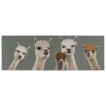 IXIA Cuadros^PINTURA LLAMAS LIENZO 150 X 3,50 X 50 CM