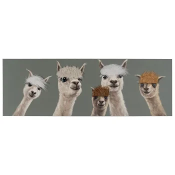 IXIA Cuadros^PINTURA LLAMAS LIENZO 150 X 3,50 X 50 CM
