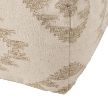 IXIA Puffs^Puf De Lana Rectangular Blanco - Natural 80 X 40 X 80 Cm