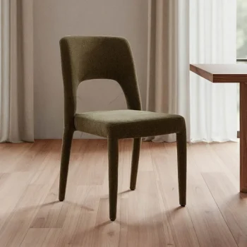 IXIA Sillas Tapizadas^Silla Apilable Tapizada Verde 47 X 87 X 61 Cm