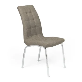 NAKURA Sillas Tapizadas^Silla Comedor Alexia Tapizada Marrón 42 X 96 X 55 Cm