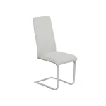 NAKURA Sillas Tapizadas^Silla Comedor Tapizada Tela Gris Claro Camila 46 X 105 X 54 Cm