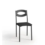 VELASCO Sillas De Cocina|Sillas De Cocina^Silla De Cocina Olga Armazon Negro 38 X 86 X 47 Cm