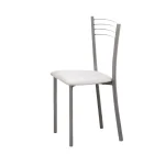 NAKURA Sillas De Cocina|Sillas De Cocina^Silla De Cocina Tapizada Blanca Madrid 42 X 89 X 45 Cm