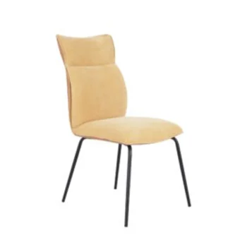 NAKURA Sillas Tapizadas^Silla De Comedor Ergonómica Romeo Mostaza 46 X 95 X 65 Cm