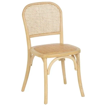 IXIA Sillas De Madera^Silla De Comedor Natural Madera De Olmo Salón 45 X 42 X 86 Cm