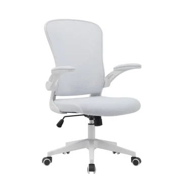 NAKURA Sillas De Estudio|Sillas De Oficina^Silla De Oficina Famara Elevable Blanca 63 X 99,5 - 109,5 X 58 Cm