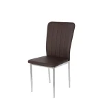 NAKURA Sillas Tapizadas^Silla De Salón Almería Tapizada PU Chocolate 44 X 91,5 X 47 Cm