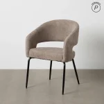 IXIA Sillones Con Brazos|Sillas Tapizadas^Silla De Salón Con Brazos Tapizada Contract Gris 57 X 81 X 56 Cm