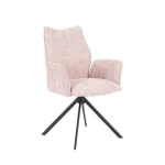 NAKURA Sillas Tapizadas^Silla Giratoria Con Brazos Ander Tapizado Rosa 63  x 93 X 62 Cm
