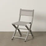 IXIA Sillas De Jardín|Sillas Plegables^SILLA PLEGABLE GRIS POLIPROPILENO 45 X 55 X 83 CM