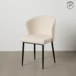 IXIA Sillas Tapizadas^Silla Tapizada Colección UrbanLine Blanco - Negro Para Salón Y Hostelería 59 X 80 X 55 Cm