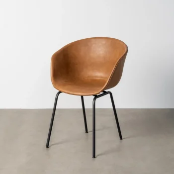 IXIA Sillas Tapizadas^Silla Tapizada Faro PU Camel 59 X 81,5 X 50,5 Cm