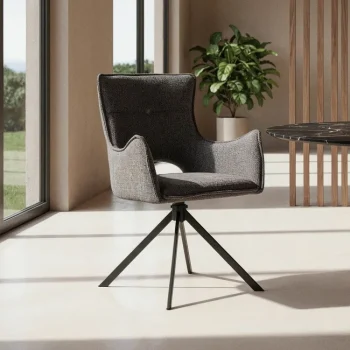 IXIA Sillas Tapizadas^Silla Tapizada Gris 58,5 X 86,5 X 60 Cm