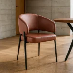 IXIA Sillas Tapizadas^Silla Tapizada Símil Piel Contract Vino 60 X 83 X 59 Cm