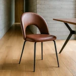 IXIA Sillas Tapizadas^Silla Tapizada Símil Piel Contract Vino 49 X 81 X 60 Cm