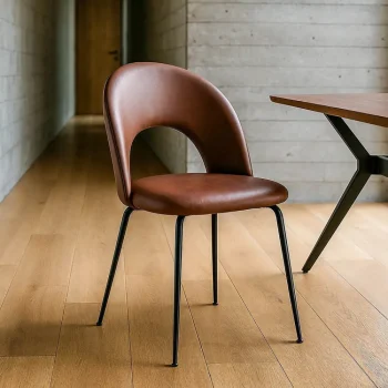 IXIA Sillas Tapizadas^Silla Tapizada Símil Piel Contract Vino 49 X 81 X 60 Cm