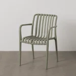 IXIA Sillas De Jardín|Sillas De Polipropileno^SILLA VERDE POLIPROPILENO EXTERIOR 56 X 57 X 81 CM