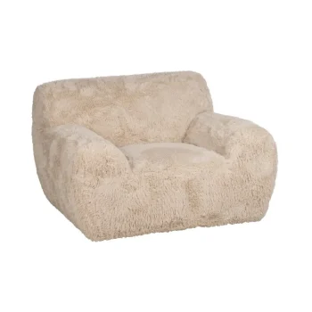 IXIA Sillones^SILLÓN BEIGE TEJIDO 124 X 107 X 79,50 CM