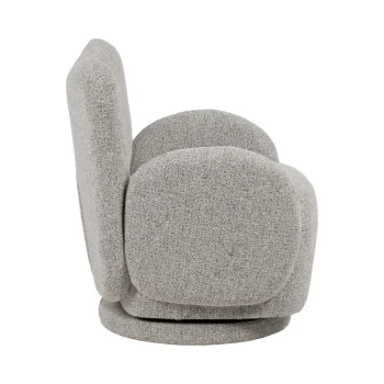 IXIA Sillones^Sillón Elegante Tapizado Gris 78 X 80 X 76 X 80 Cm