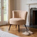 IXIA Sillones^Sillón Jaspeado Tapizado Crema 69 X 71 X 66 Cm