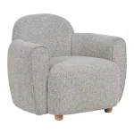 IXIA Sillones^Sillón Jaspeado Tapizado Gris 90 X 67 X 81 Cm