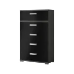 DISTRIGAL Sinfonier^Sinfonier 5 Cajones Magic Ceniza Negro 60 X 109,4 X 39,6 Cm