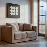 IXIA Sofás Baratos Online^Sofá 2 Plazas Confort Tapizado Color Taupe 165 X 86 X 96 Cm