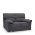 DISTRIGAL Sofás Baratos Online^Sofá 2 Plazas Ruben Tapizado Cairo Grafito 140 X 100 X 85 Cm