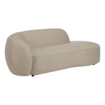 IXIA Sofás Baratos Online^Sofá 3 Plazas Diseño Curvo Beige 229 X 76 X 100 Cm