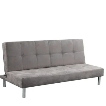 DISTRIGAL Sofás Cama|Sofás Baratos Online^Sofá Cama Apertura Clic - Clac Beisbol Cemento 187 X 85 X 78 Cm