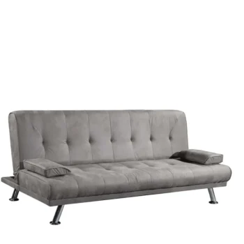 DISTRIGAL Sofás Cama|Sofás Baratos Online^Sofá Cama Apertura Clic - Clac Cesto Cemento 187 X 89 X 88 Cm