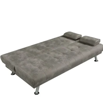 DISTRIGAL Sofás Cama|Sofás Baratos Online^Sofá Cama Apertura Clic - Clac Cesto Cemento 187 X 89 X 88 Cm