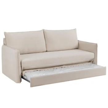 IXIA Sofás Cama|Sofás Baratos Online^Sofá Cama Nido Beige Tapizado Tela Beige 215 X 97 X 100 Cm
