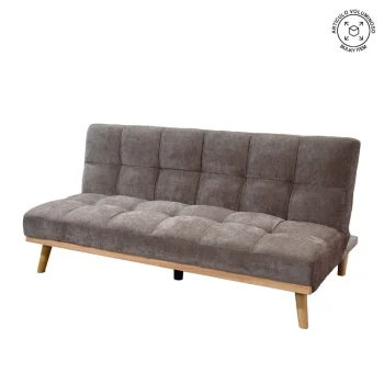 IXIA Sofás Cama|Sofás Baratos Online^SOFÁ-CAMA TAUPE METAL-MADERA SALÓN 178 X 94 X 86 CM