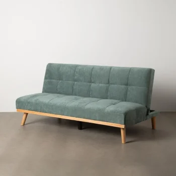IXIA Sofás Cama|Sofás Baratos Online^SOFÁ-CAMA VERDE METAL-MADERA SALÓN 178 X 94 X 86 CM