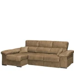 DISTRIGAL Chaise Longues^Sofá Chaise Longue Roma Con Arcón Convertible En Cama Edi Camel 282 X 102 X 100 - 143 Cm