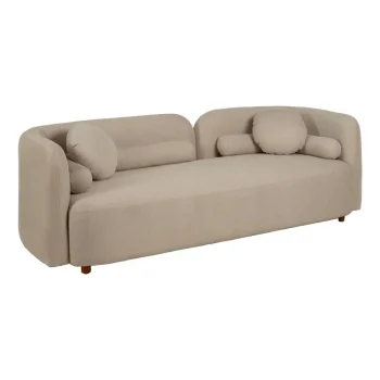 IXIA Sofás Baratos Online^Sofá De 3 Plazas Tapizado Beige 223 X 72 X 88 Cm