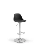 VELASCO Taburetes De Cocina^Taburete Alto Gas Regulable En Altura Toledo Negro