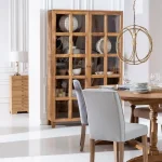 IXIA Vitrinas^Vitrina 2 Puertas En Madera De Mango Color Natural 120 X 194 X 40 Cm